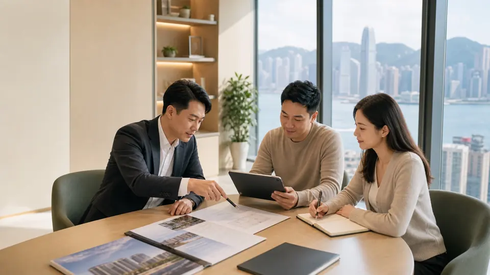88cashback 團隊與買家核對新盤返佣文件
